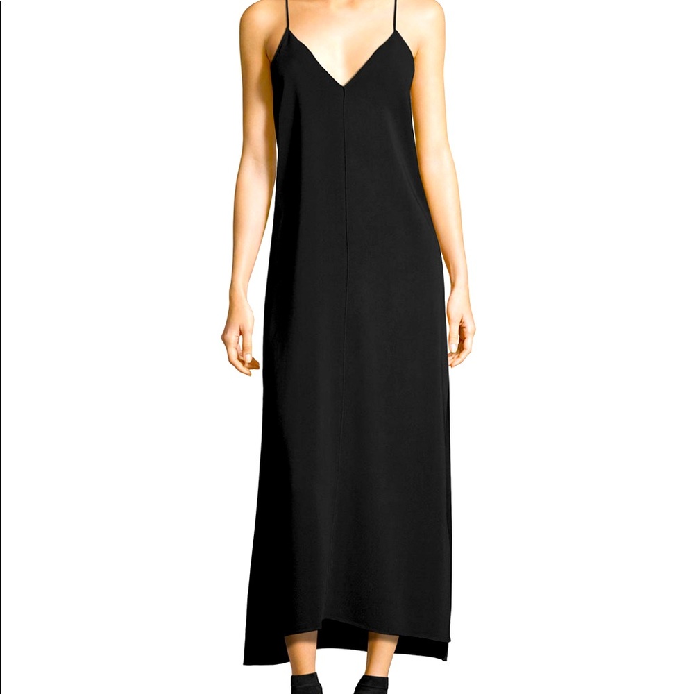 ELIZABETH AND JAMES black slip dress Size 2